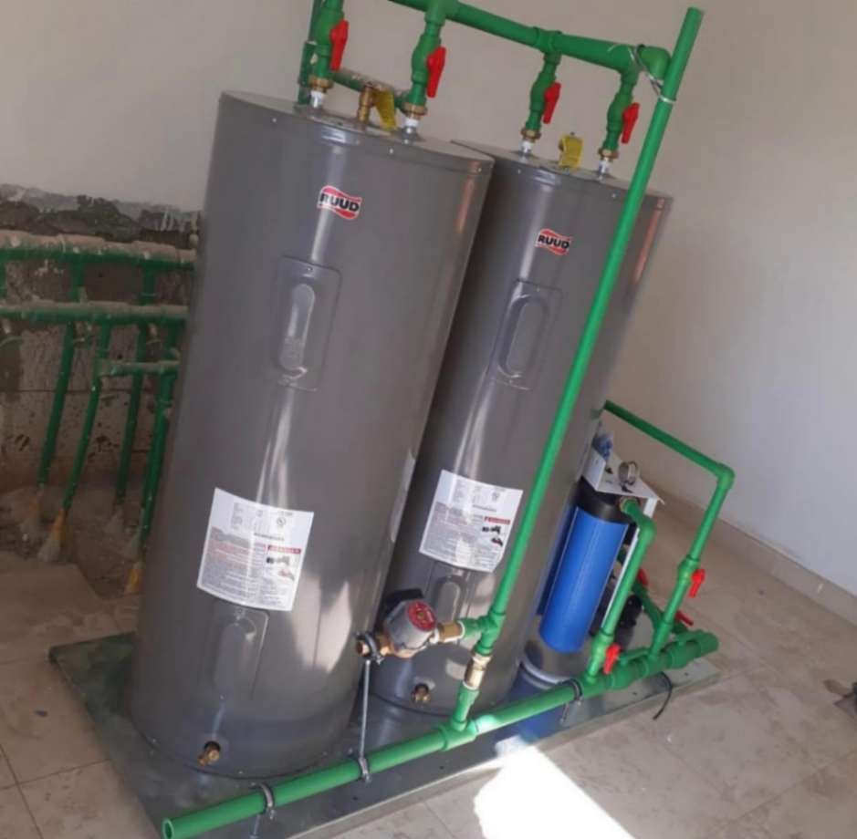 صيانة السخان المركزي